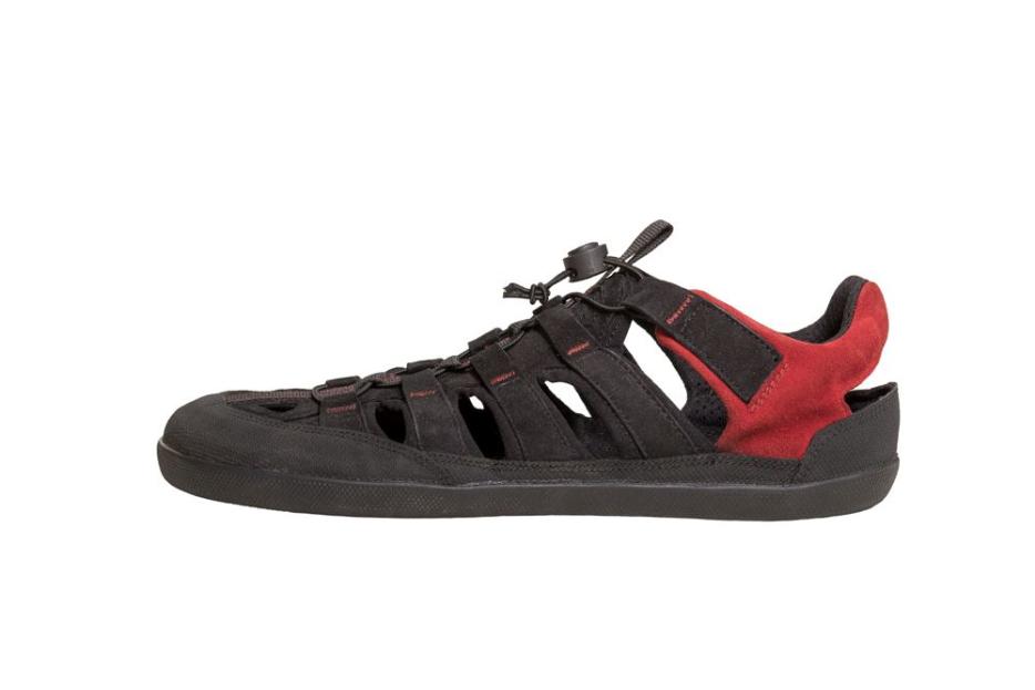 Unisex Barfussssandale FX Trainer Black/red
