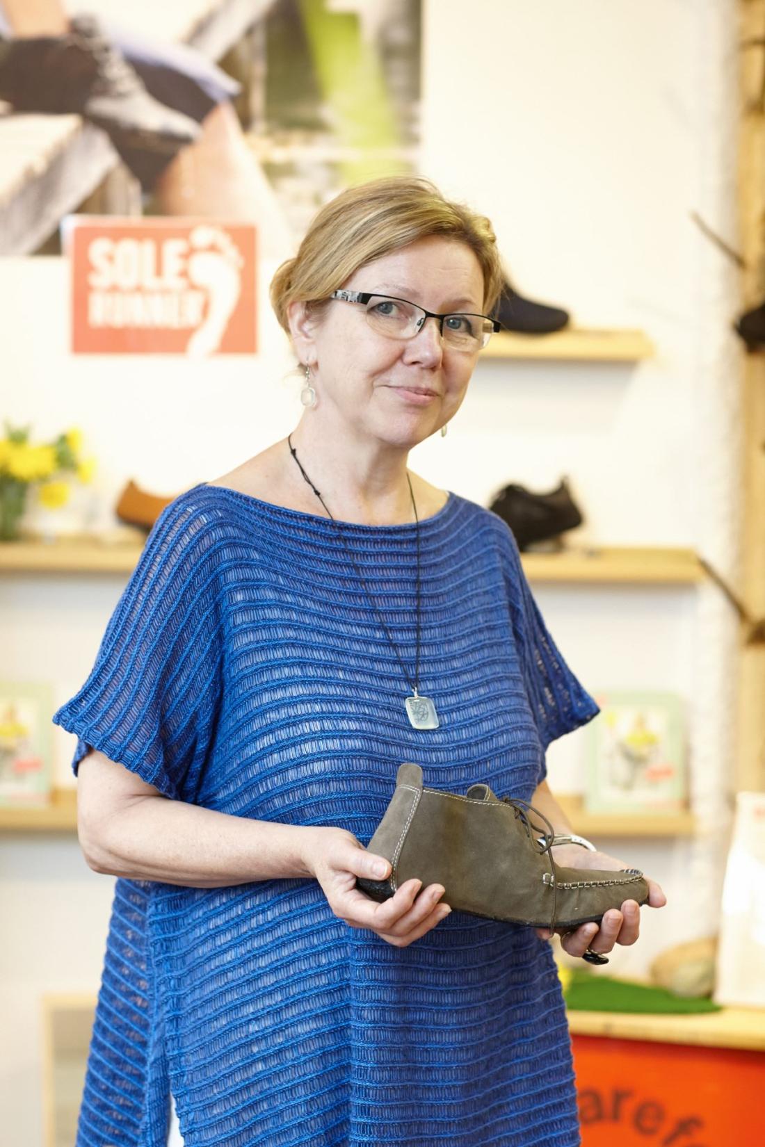 Eigentümerin Sole Runner Barfussschuh Shop Winterthur